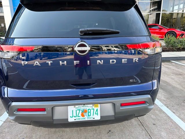 2026 Nissan Pathfinder SL Blue at Central Houston Nissan