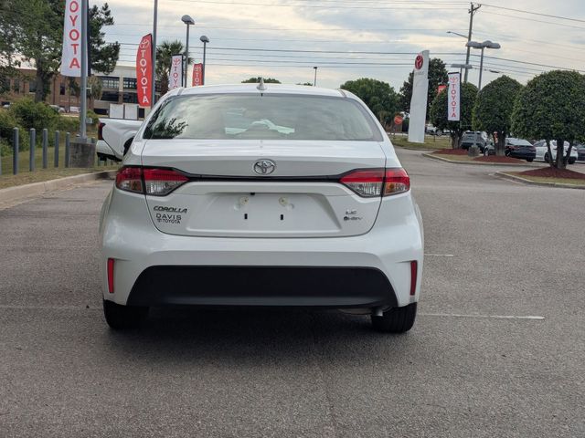 2026 Toyota Corolla Hybrid LE White at Davis Toyota of Orangeburg