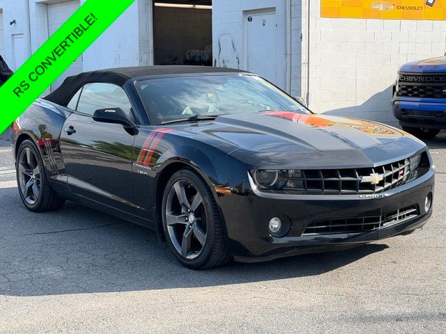 Black 2011 Chevrolet Camaro Convertible Rear-Wheel Drive 6-Speed Automatic