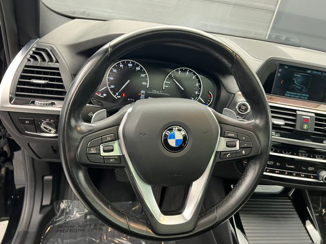 2019 Jet Black BMW X3 sDrive30i RWD SUV