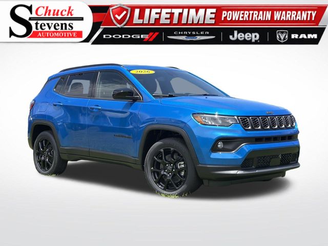 Hydro Blue Pearlcoat 2026 Jeep Compass SUV / Crossover Four-Wheel Drive 8-Speed Automatic
