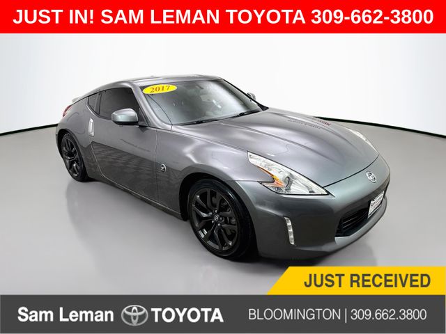 Gray (Gun Metallic) 2017 Nissan 370Z Coupe Rear-Wheel Drive 6-Speed Manual