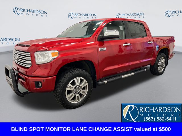 Barcelona Red Metallic 2015 Toyota Tundra Pickup Truck Four-Wheel Drive 6-Speed Automatic Overdrive