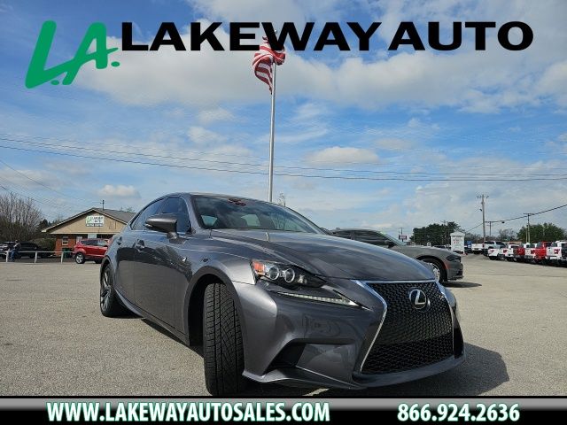 Gray 2015 Lexus IS 350 Sedan RWD Sedan Rear-Wheel Drive 8-Speed Automatic
