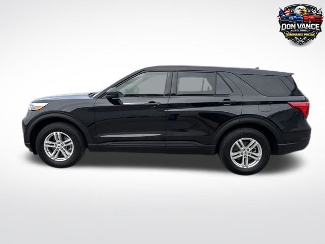 Black Metallic 2023 Ford Explorer AWD SUV / Crossover All-Wheel Drive Automatic