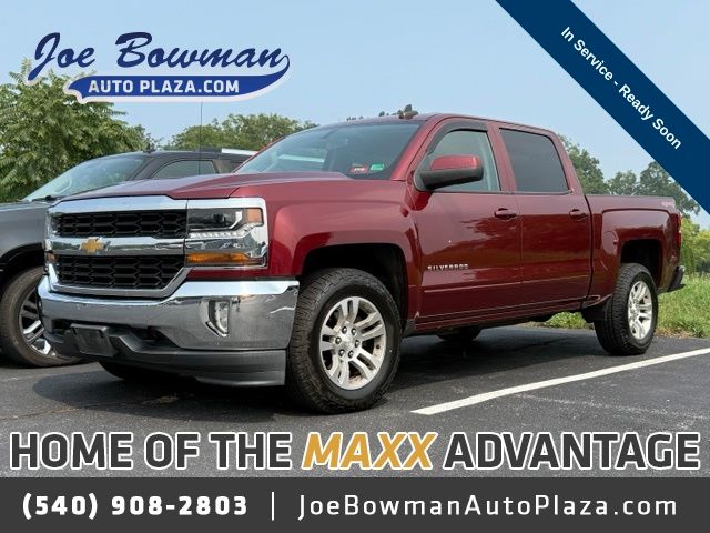 Siren Red Tintcoat 2017 Chevrolet Silverado 1500 Pickup Truck Four-Wheel Drive 6-Speed Automatic Overdrive