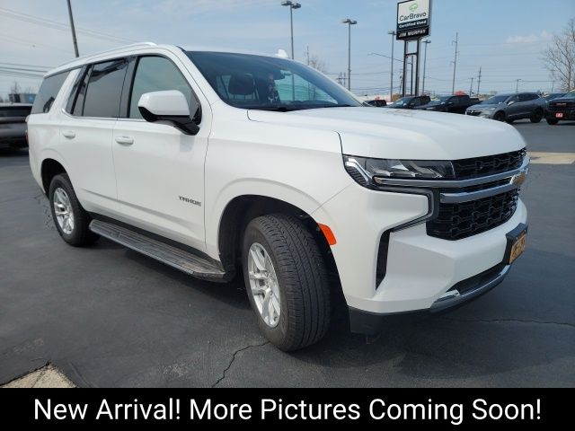 Summit White 2021 Chevrolet Tahoe LS 4WD SUV / Crossover Four-Wheel Drive