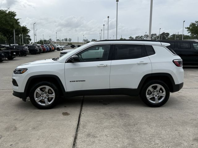 2024 Jeep Compass Latitude White/off-white at Joe Myers Mazda Kia