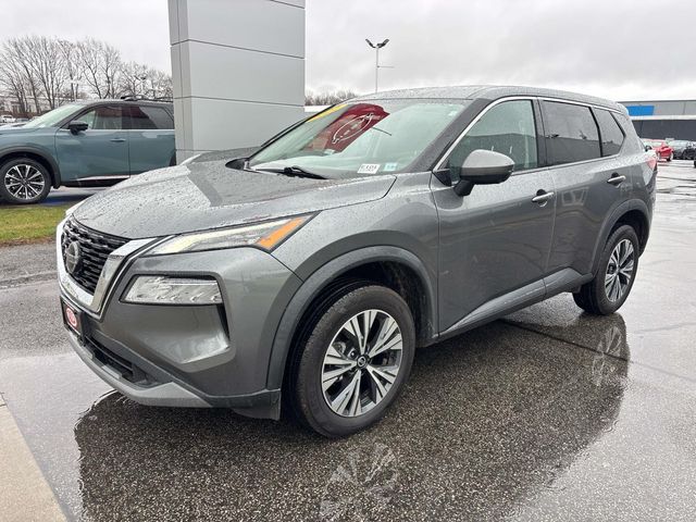 Gray (Gun Metallic) 2021 Nissan Rogue SV AWD SUV / Crossover All-Wheel Drive Continuously Variable Transmission