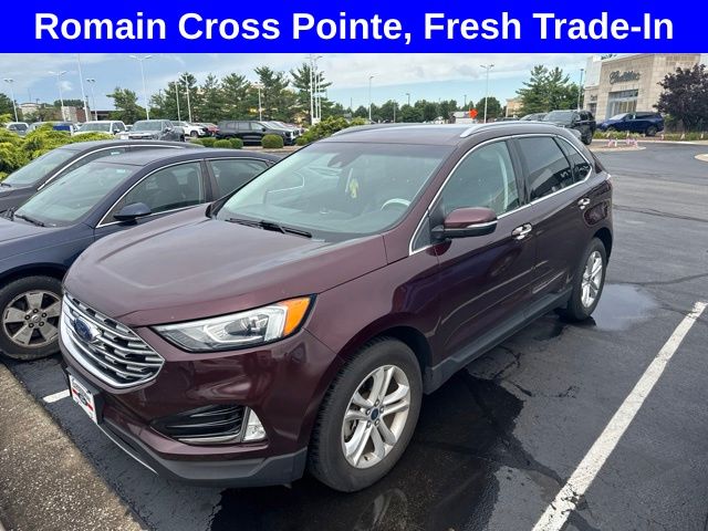 Red 2020 Ford Edge SUV / Crossover Front-Wheel Drive 8-Speed Automatic