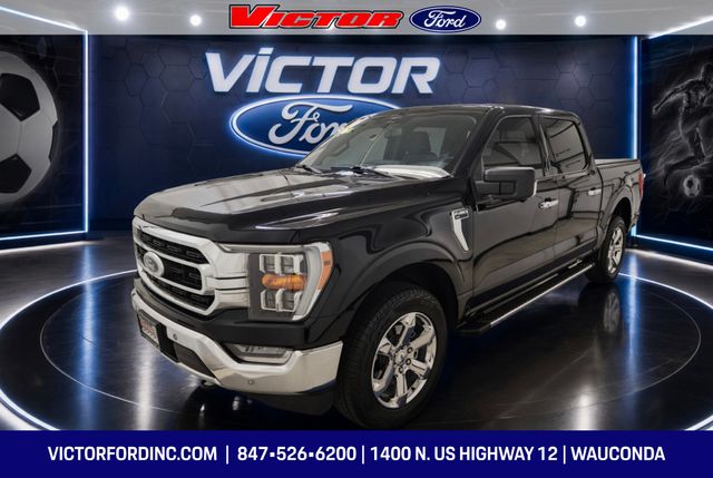 Agate Black Metallic 2023 Ford F-150 Pickup Truck Four-Wheel Drive Automatic