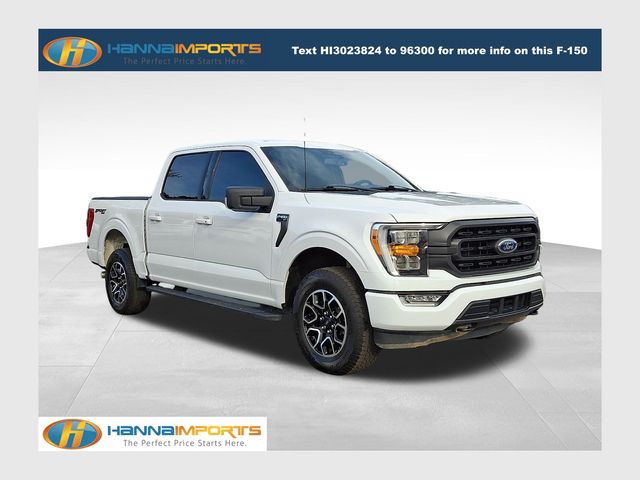 Oxford White 2023 Ford F-150 XLT SuperCrew 4WD Pickup Truck Four-Wheel Drive Automatic