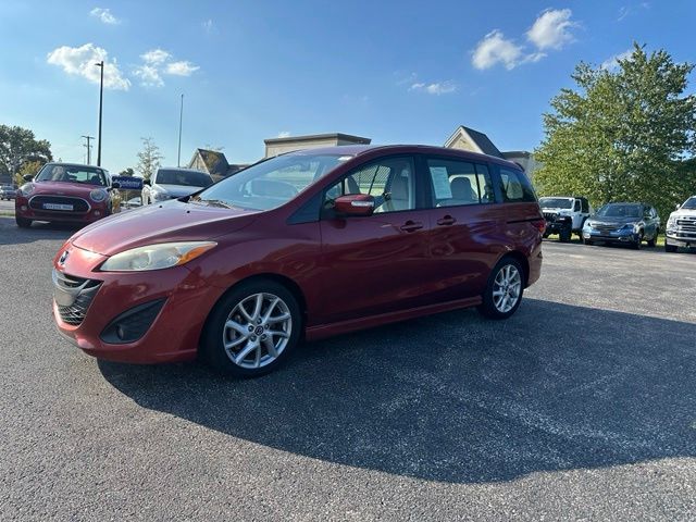 Zeal Red Mica 2015 Mazda MAZDA5 Minivan Front-Wheel Drive 5-Speed Automatic Overdrive