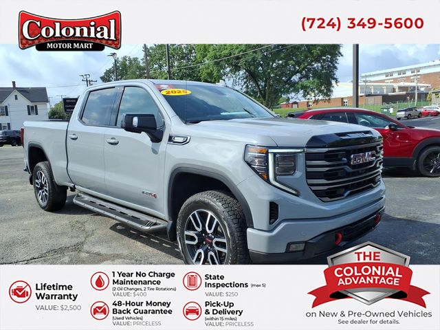 Thunderstorm Gray 2025 GMC Sierra 1500 Pickup Truck Four-Wheel Drive Automatic