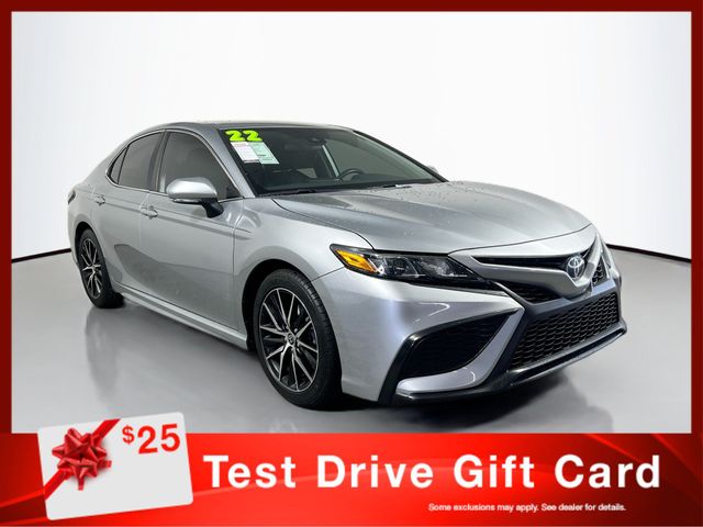 Celestial Silver Metallic 2022 Toyota Camry Sedan Front-Wheel Drive 8-Speed Automatic