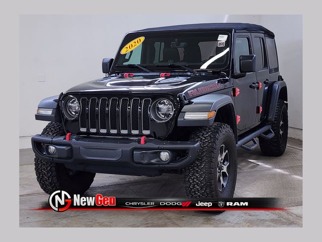Black Clearcoat 2020 Jeep Wrangler SUV / Crossover Four-Wheel Drive 8-Speed Automatic