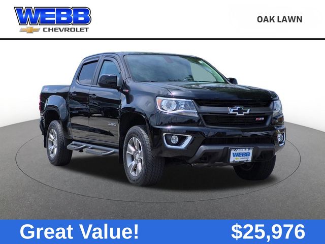 Black 2019 Chevrolet Colorado Pickup Truck Four-Wheel Drive 6-Speed Automatic