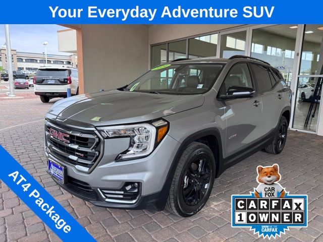 Sterling Metallic 2024 GMC Terrain AT4 AWD SUV / Crossover All-Wheel Drive 9-Speed Automatic