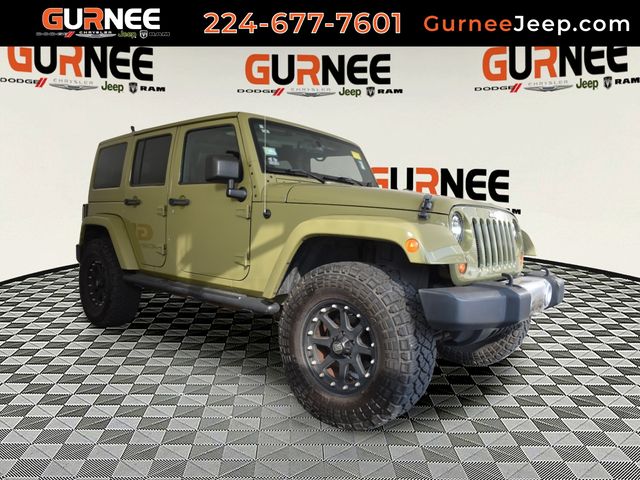 Commando Green 2013 Jeep Wrangler SUV / Crossover Four-Wheel Drive 5-Speed Automatic