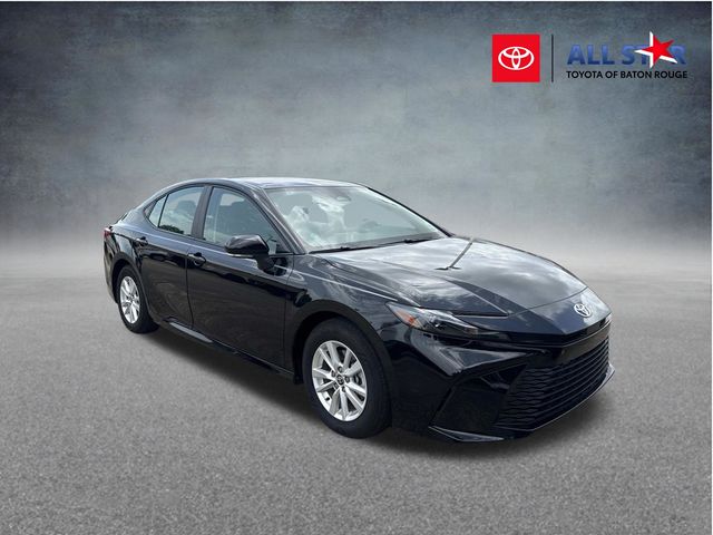 Midnight Black Metallic 2025 Toyota Camry Sedan Front-Wheel Drive Continuously Variable Transmission