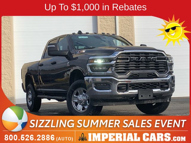Gray (Granite Crystal Metallic Clearcoat) 2026 RAM 3500 Pickup Truck Four-Wheel Drive 8-Speed Automatic