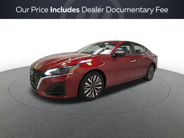 Red (Scarlet Ember) 2024 Nissan Altima Sedan Front-Wheel Drive Continuously Variable Transmission