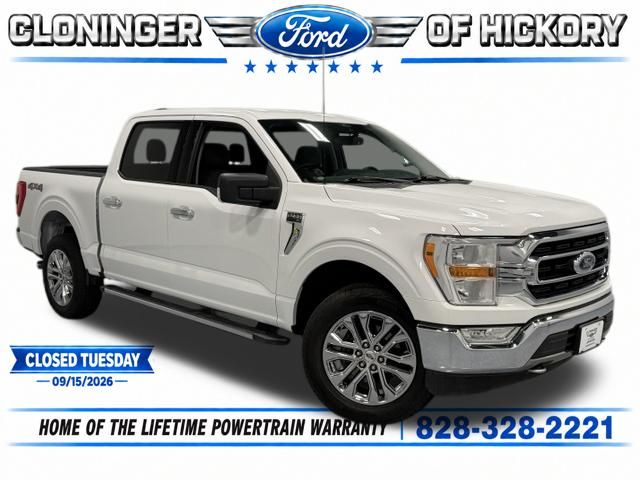Oxford White 2021 Ford F-150 Pickup Truck Four-Wheel Drive Automatic