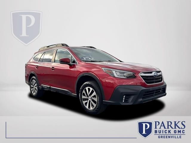 Crimson Red Pearl 2021 Subaru Outback Premium Crossover AWD SUV / Crossover All-Wheel Drive 8-Speed CVT