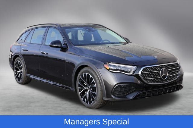 Graphite Gray Metallic 2025 Mercedes-Benz E-Class All-Terrain Wagon All-Wheel Drive 9-Speed Automatic