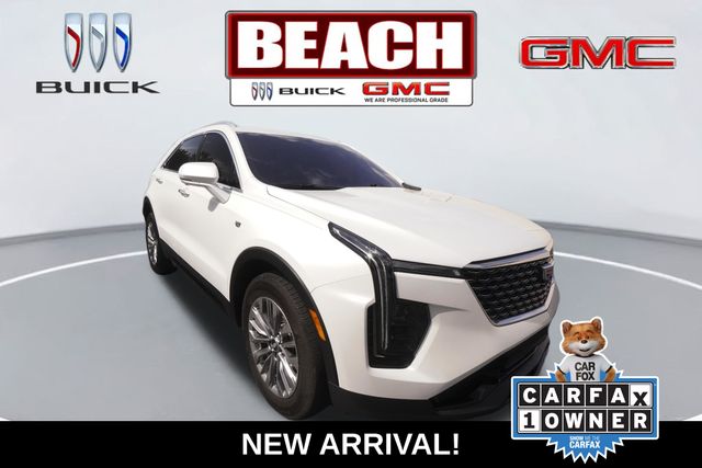 Crystal White Tricoat 2024 Cadillac XT4 Premium Luxury FWD SUV / Crossover Front-Wheel Drive 9-Speed Automatic