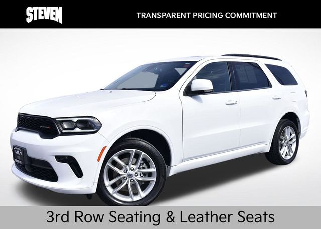 White Knuckle Clearcoat 2022 Dodge Durango GT Plus AWD SUV / Crossover All-Wheel Drive 8-Speed Automatic
