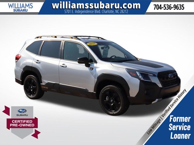 Ice Silver Metallic 2025 Subaru Forester SUV / Crossover All-Wheel Drive 8-Speed CVT