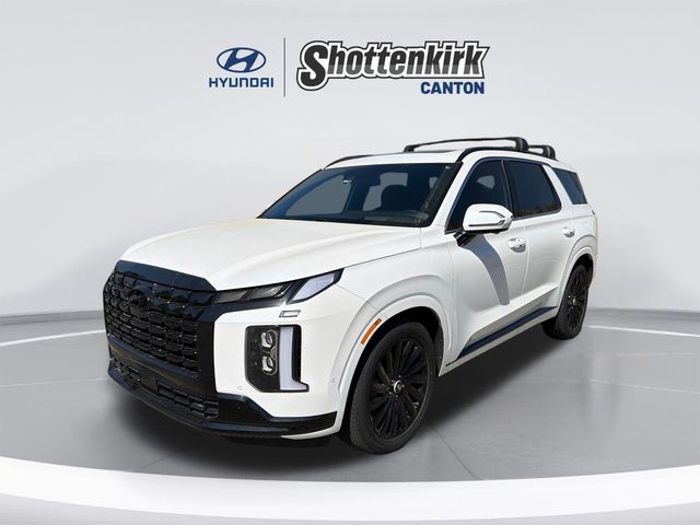 Hyper White 2024 Hyundai Palisade Calligraphy Night Edition AWD SUV / Crossover All-Wheel Drive 8-Speed Automatic