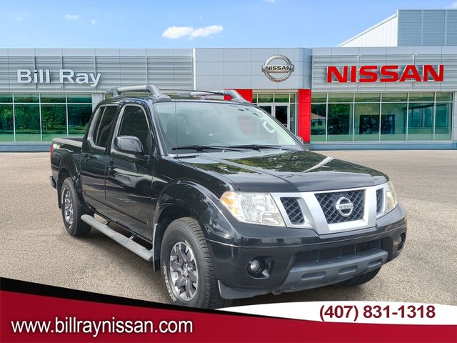 Super Black 2014 Nissan Frontier Pickup Truck Four-Wheel Drive 5-Speed Automatic Overdrive