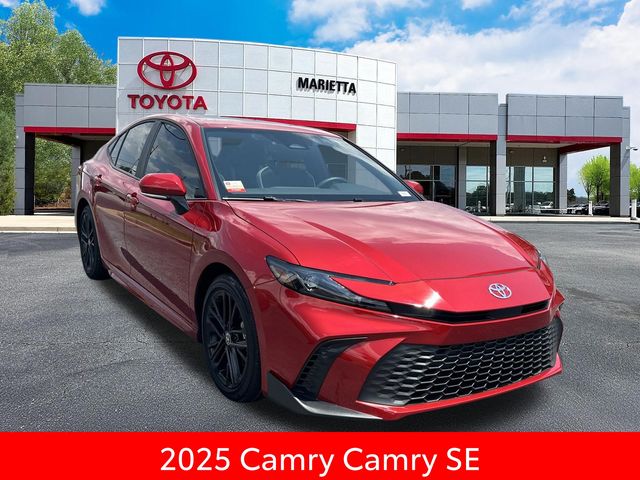 Supersonic Red 2025 Toyota Camry Sedan Front-Wheel Drive Continuously Variable Transmission