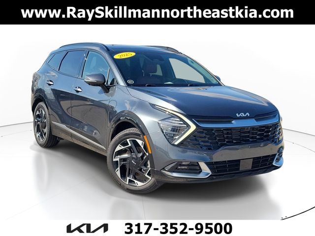 Gray 2025 Kia Sportage SX Prestige FWD SUV / Crossover Front-Wheel Drive 8-Speed Automatic