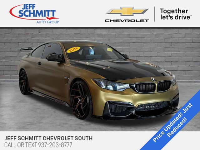 Wrapped 2018 BMW M4 Coupe Rear-Wheel Drive 7-Speed Automatic