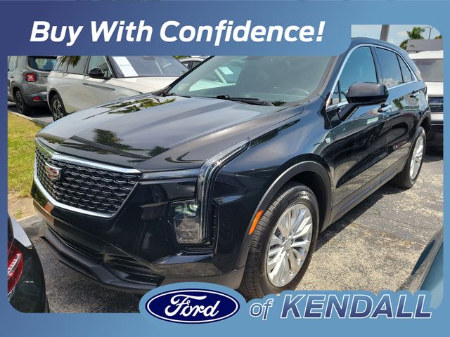 Stellar Black Metallic 2024 Cadillac XT4 SUV / Crossover Front-Wheel Drive 9-Speed Automatic