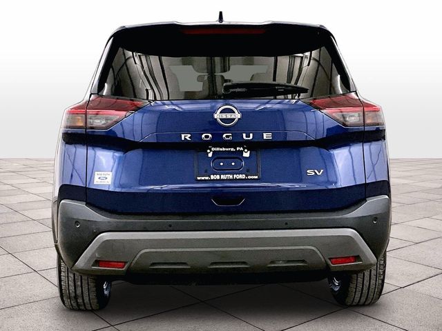 2023 Nissan Rogue SV Blue at Subaru and VW of Moon Township