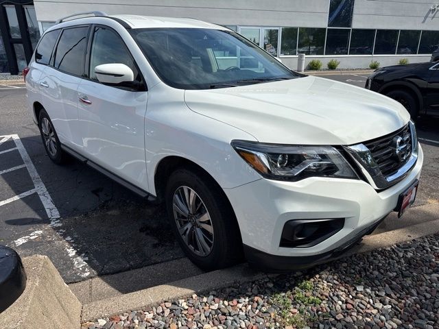 Glacier White 2019 Nissan Pathfinder SV 4WD SUV / Crossover Four-Wheel Drive Continuously Variable Transmission