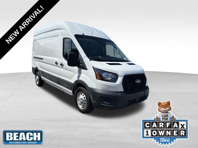 Oxford White 2023 Ford Transit Cargo Van All-Wheel Drive