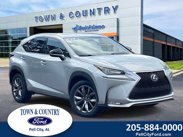 Silver Lining Metallic 2015 Lexus NX SUV / Crossover Front-Wheel Drive 6-Speed Automatic
