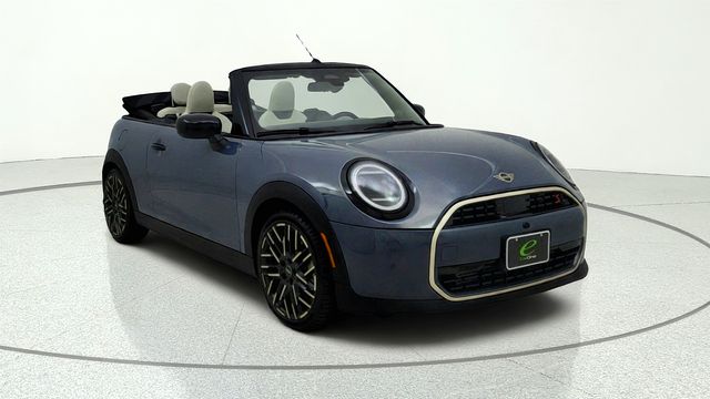 Red (Copper Gray Metallic) 2025 MINI Cooper Convertible Front-Wheel Drive 7-Speed Automatic