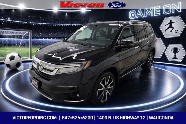Crystal Black Pearl 2019 Honda Pilot SUV / Crossover All-Wheel Drive 9-Speed Automatic