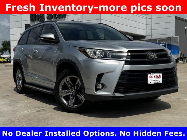 2019 Toyota Highlander Limited Platinum Silver at DeMontrond Mazda