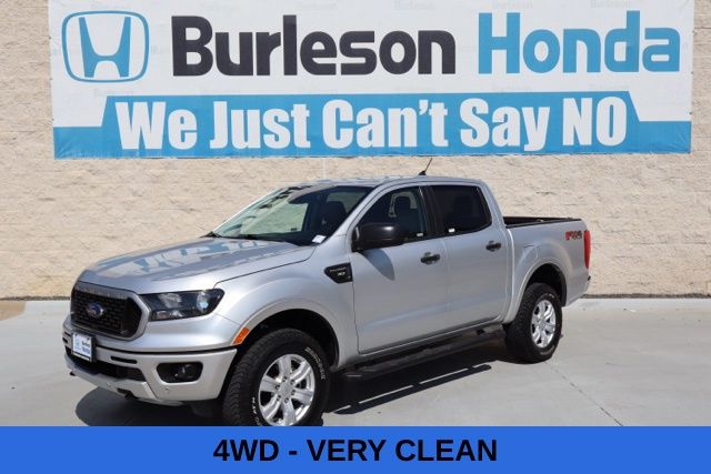 Ingot Silver 2019 Ford Ranger Pickup Truck Four-Wheel Drive Automatic