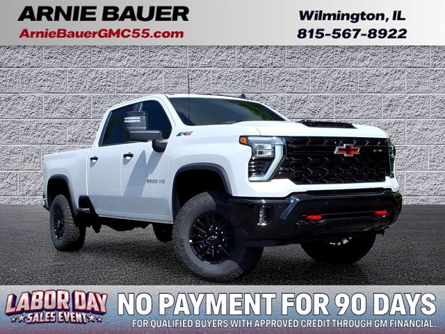 Summit White 2026 Chevrolet Silverado 2500HD Pickup Truck Four-Wheel Drive Automatic