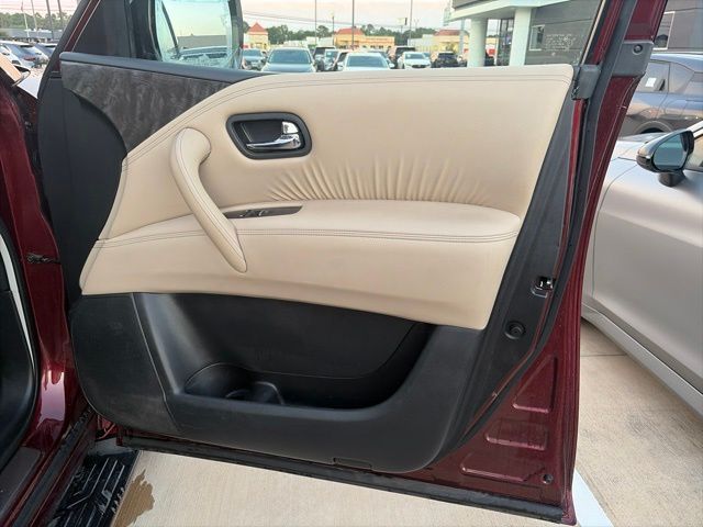 2021 Nissan Armada Platinum Red at Shottenkirk Kia Fort Bend