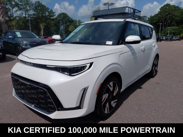 Snow White Pearl 2024 Kia Soul SUV / Crossover Front-Wheel Drive Continuously Variable Transmission