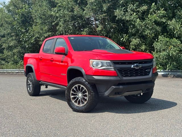 Red Hot 2018 Chevrolet Colorado Pickup Truck Four-Wheel Drive 8-Speed Automatic